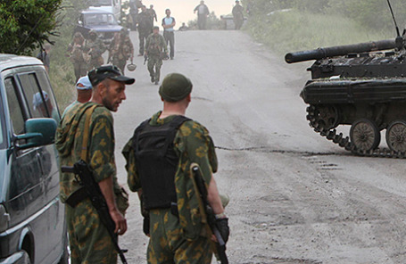 Украинские военнослужащие.