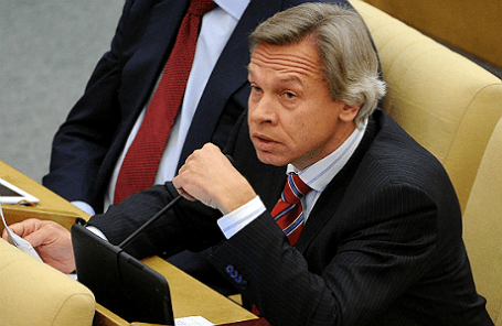 Глава комитета Госдумы РФ по международным делам Алексей Пушков.