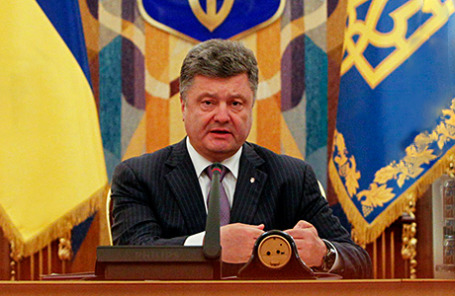 Избранный президент Украины Пётр Порошенко.