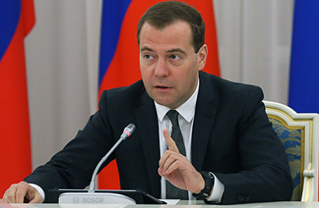 Премьер-министр РФ Дмитрий Медведев.