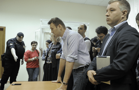 Алексей Навальный в суде