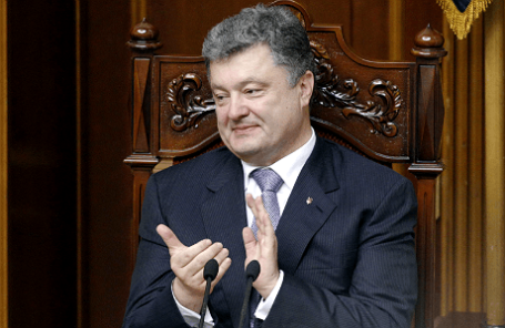 Избранный президент Украины Петр Порошенко.