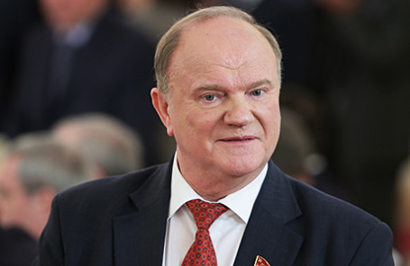 Лидер партии КПРФ Геннадий Зюганов.