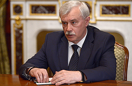 Врио губернатора Санкт-Петербурга Георгий Полтавченко.