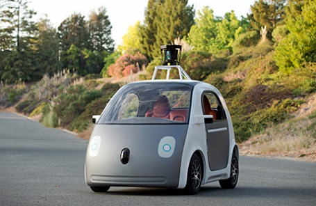 Новый самоуправляемый автомобиль от создателей Google.