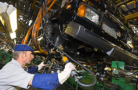 Работа завода «АвтоВАЗ» в Тольятти.