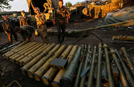 Украинские военнослужащие.