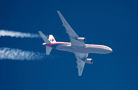 Boeing 777 авиакомпании Malaysia Airlines.