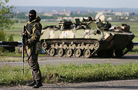 Украинский военнослужащий.
