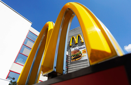 Один из ресторанов McDonald's на окраине Москвы.