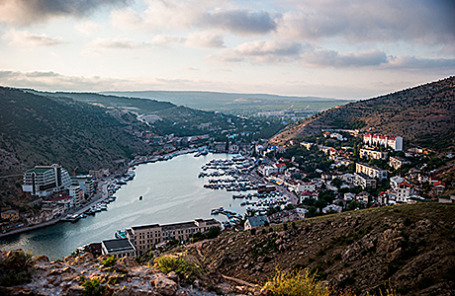 Крым. Вид на Балаклаву.
