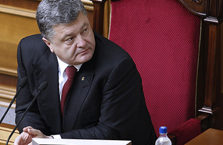 Президент Украины Петр Порошенко.