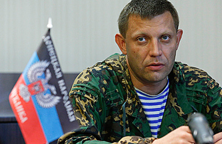 Новый премьер-министр Донецкой народной республики Александр Захарченко.