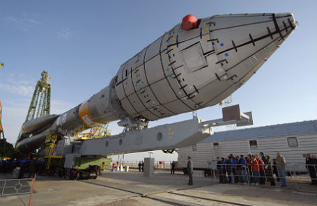 Ракета-носитель «Союз-ФГ» с разгонным блоком «Фрегат» и навигационным космическим аппаратом Европейского космического агентства «ЖСТБ-В2/Б» (GIOVE-B) системы «Галилео».