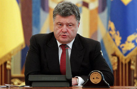 Избранный президент Украины Пётр Порошенко.