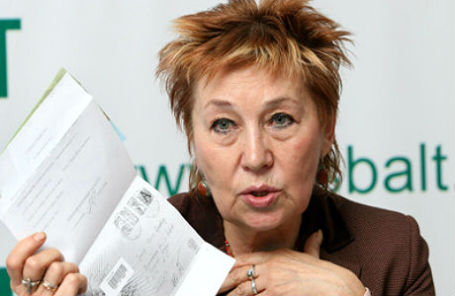 Председатель правозащитной организации «Солдатские матери Петербурга» Элла Полякова.