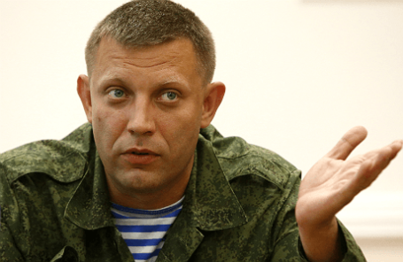 Премьер-министр самопровозглашенной ДНР Александр Захарченко.