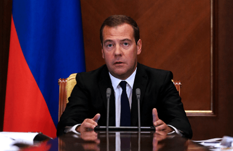 Премьер-министр России Дмитрий Медведев.