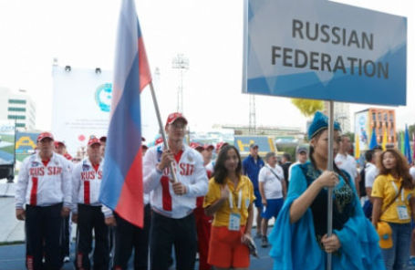 Сборная МЧС РФ на 10 Чемпионате мира по пожарно-спасательному спорту в Казахстане