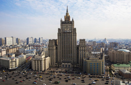 Здание МИД в Москве.