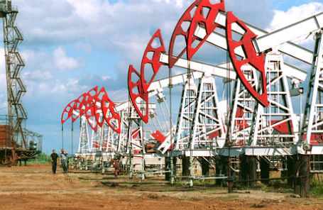 Нефтяные скважины АНК «Башнефть», расположенные на территории Удмуртии.