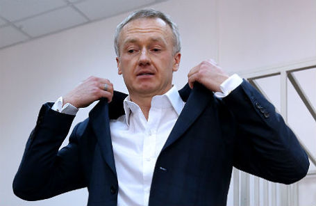 Бывший генеральный директор компании «Уралкалий» Владислав Баумгертнер в Басманном суде.