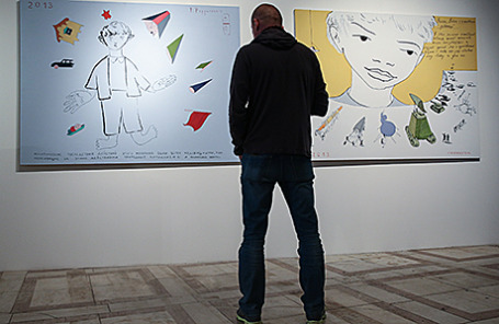 VIII выставка номинантов Премии Кандинского 2014 года в кинотеатре «Ударник».