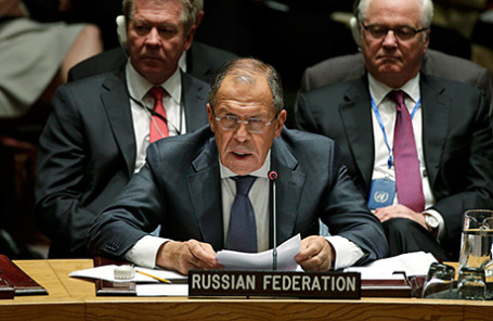 Министр иностранных дел РФ Сергей Лавров.