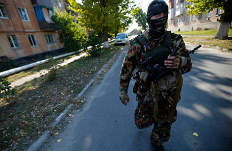 Солдат украинской армии.