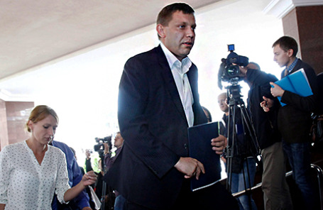 Премьер-министр ДНР Александр Захарченко.