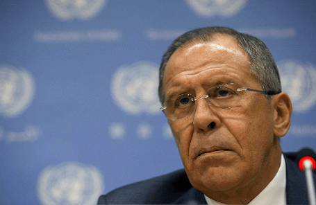 Министр иностранных дел России Сергей Лавров.