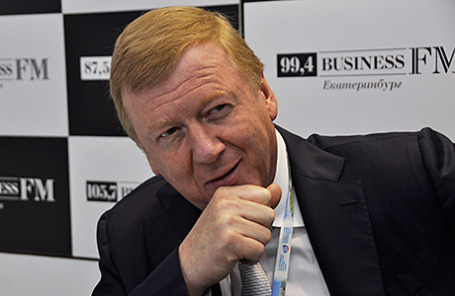 Председатель правления ОАО «Роснано» Анатолий Чубайс.