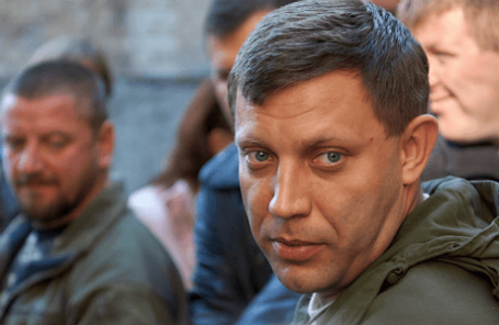 Премьер ДНР Александр Захарченко