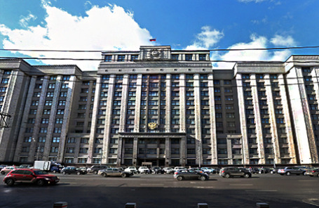 Здание Госдумы РФ.
