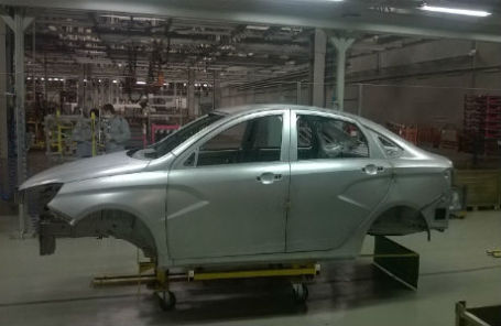 Первый кузов Lada Vesta