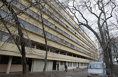 Дом Наркомфина в Москве.