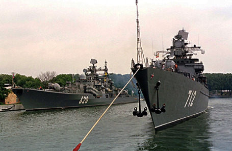 Город Балтийск - военно-морская база Балтийского Флота.