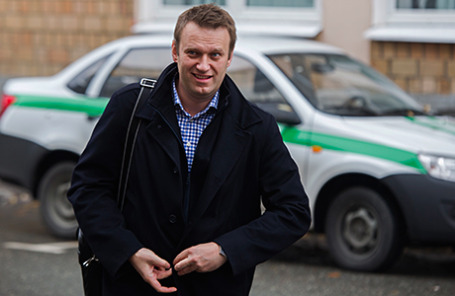 Оппозиционер Алексей Навальный.