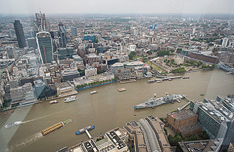 Вид на Лондон.