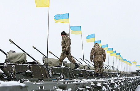 Украинские военнослужащие.