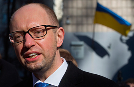 Премьер-министр Украины Арсений Яценюк.