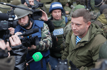 Глава ДНР Александр Захарченко