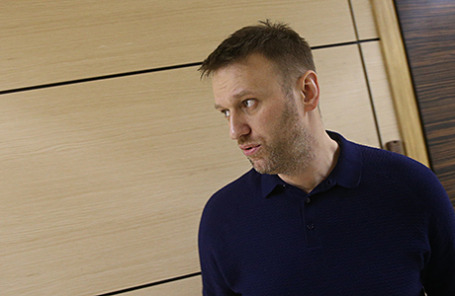Оппозиционер Алексей Навальный.