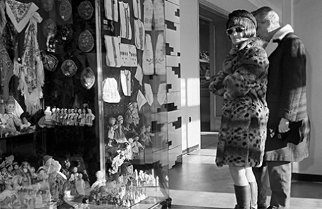 Магазин «Березка» в Москве, 1968 год.