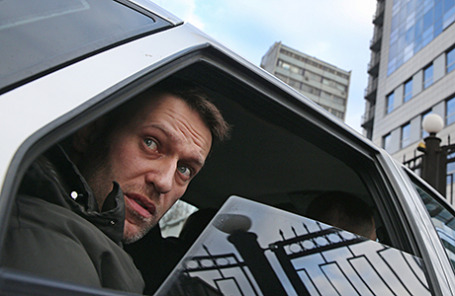 Оппозиционер Алексей Навальный.