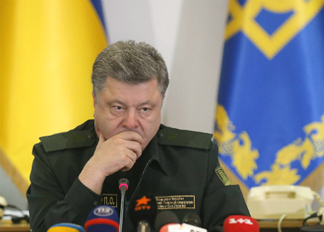 Президент Украины Петр Порошенко.