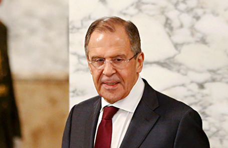 Министр иностранных дел РФ Сергей Лавров.