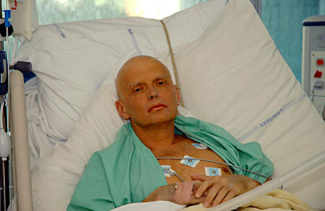 Бывший полковник ФСБ Александр Литвиненко. 20 ноября 2006.