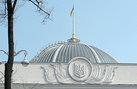 Здание Верховной Рады Украины в Киеве.