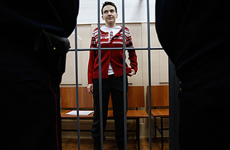 Украинская летчица Надежда Савченко.